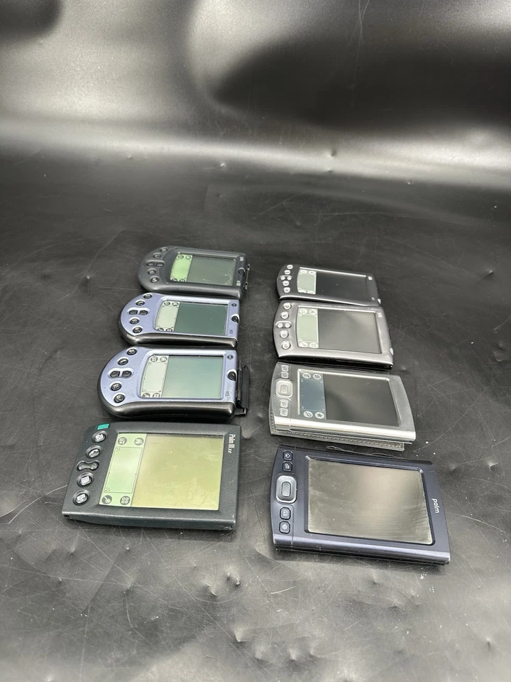 Lot Of 8 Palm Computers Stylus Digital Touch Pilot Rare Vtg Tech tIx,E,M505 & ++ - Image 4 of 4