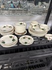 Blue Ridge Southern Potteries Lot Stanhome Ivy Plates, Cups, Sm Plates & Bowls
