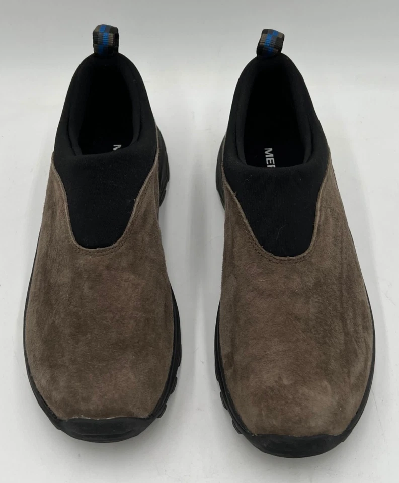 Merrell Men's Winter Moc 3 Slip-On Shoes Waterproof Suede Leather Size 7 - Image 2 of 4