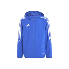adidas Tiro23 League Full Zip Windbreaker Youth Boys Blue Casual Athletic Outerw