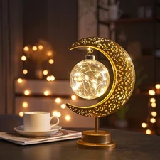 Moon Lamp, Enchanted Lunar Lamp, Lamp for Bedroom, Magic Kids Night Lights, New