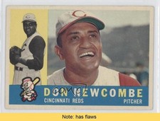 1960 Topps Don Newcombe #345 READ b7j