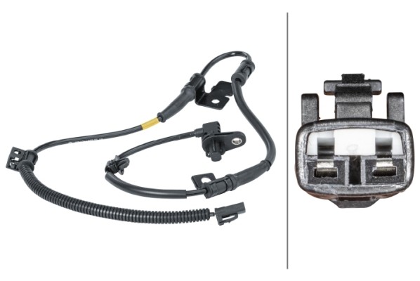 Hella ABS Sensor Raddrehzahl Vorne Rechts Passend FüR KIA Cee'd SW Pro ED-image