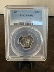 1937 10C Mercury Dime PCGS MS65