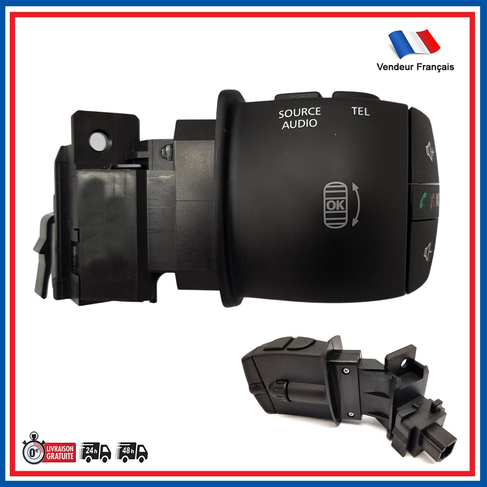 Commande autoradio pour MASTER III réparez vos boutons audio bloqués ou cassés
