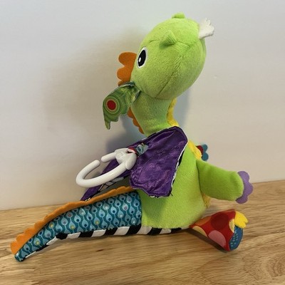 Tomy Lamaze Dragon Baby Plush Developmental Learning Toy FLAPS WINGS Multicolor