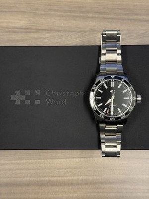 Christopher Ward 2023 C60 Trident Pro 300 42mm Automatic Date Watch Box & Papers