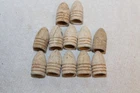 12 DUG CIVIL WAR 58 CAL STAR BASE BULLETS MINIBALLS WINCHESTER V.A.