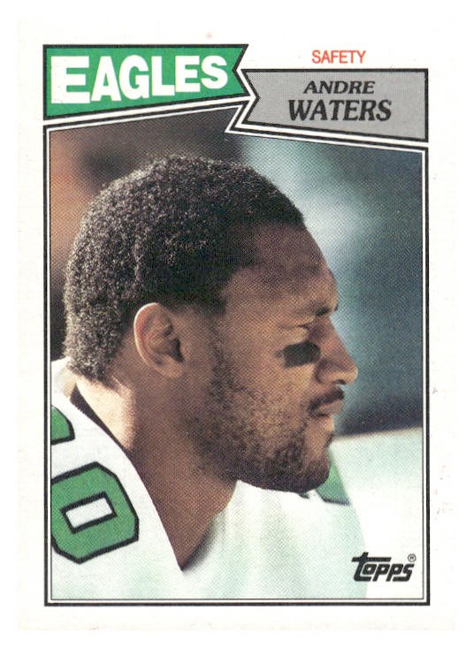 1987 Topps #305 Andre Waters Philadelphia Eagles Football Card 33708