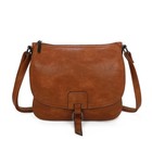 Genuine Leather Women's Crossbody Bag with Long Strap – Stylish Handbag