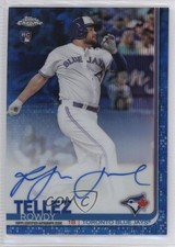 2019 Topps Chrome Rookie Blue Wave Refractor /150 Rowdy Tellez #RA-RT Auto 3zh