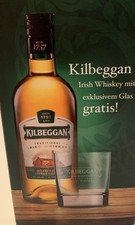 Kilbeggan Irish Whiskey Geschenkset Flasche + Sammelglas Whisky Scotch tumbler