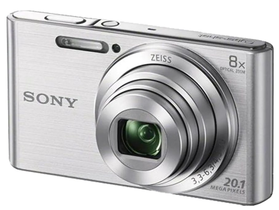 Sony W830 Camera, Tested Working, English,For Travel Party Shooting, Gift-Silver