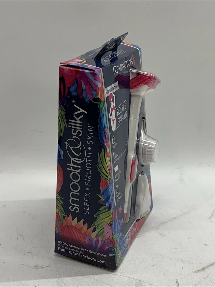 REMINGTON Smooth & Silky Women's Body & Bikini Kit SHAVER TRIMMER EXFOLIATOR-OP - Image 2 of 4