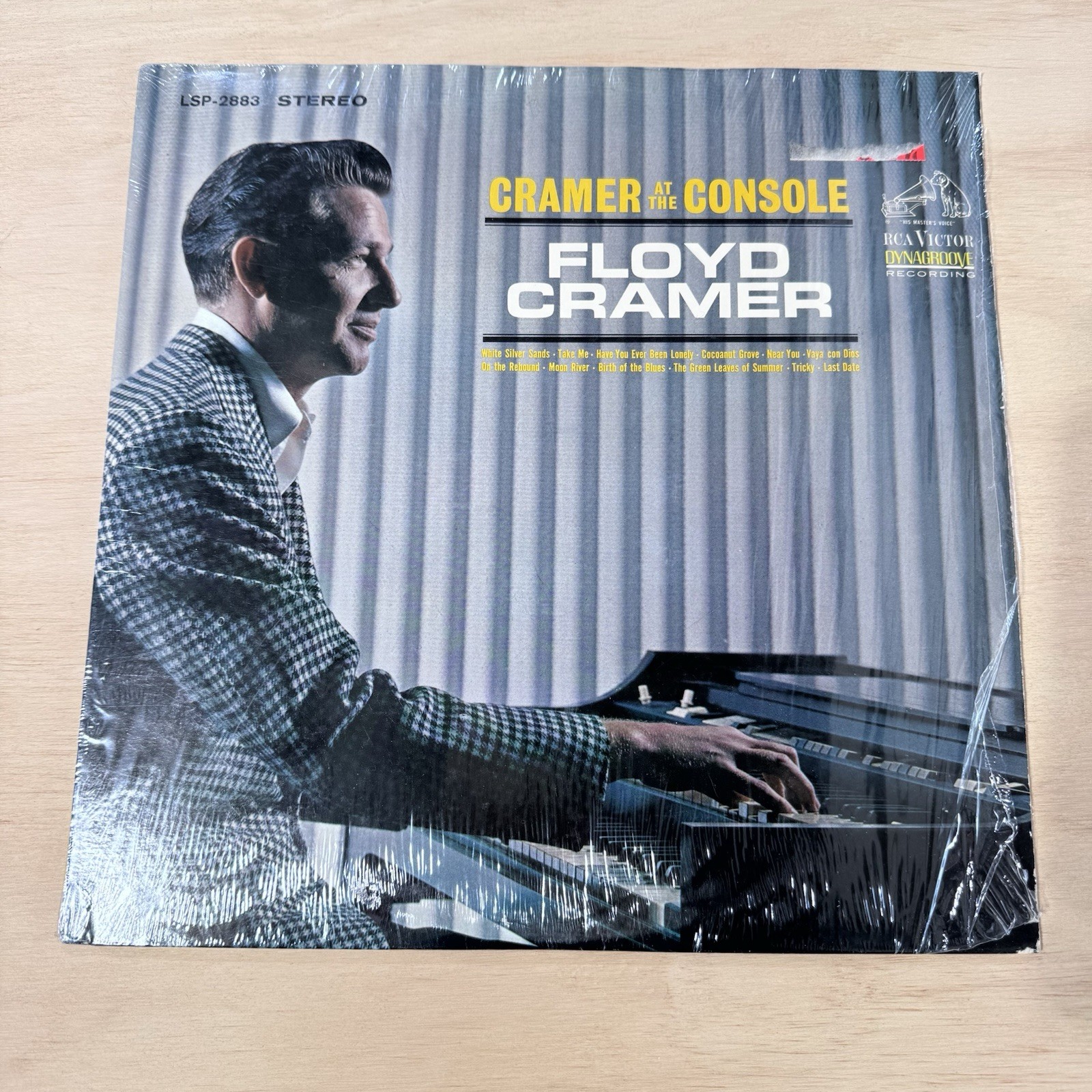 Floyd Cramer Cramer At The Console Vinyl LP Record 1964 RCA 2883 Vintage Rare