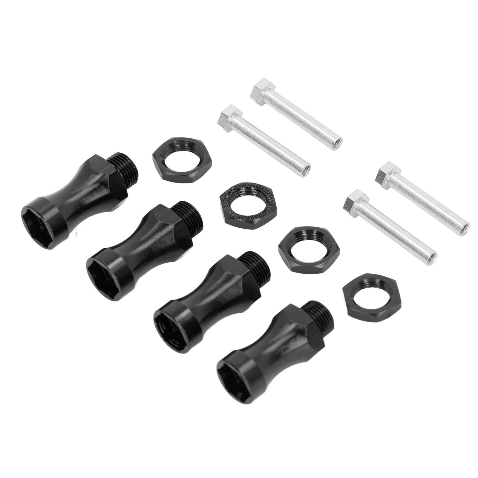 :TOH RC 12mm To 17mm Metal Wheel Extension Hex Conversion Adapter Widener