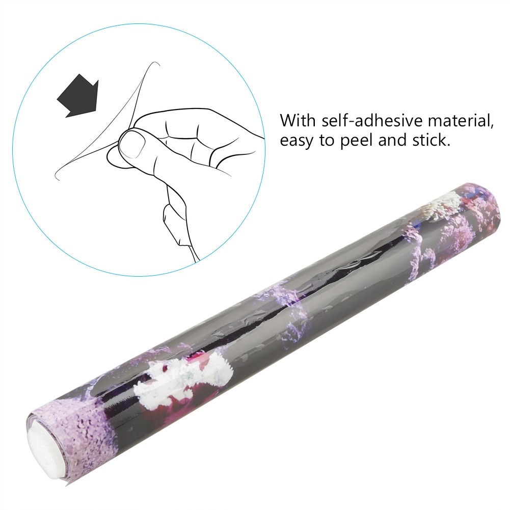 3D Effect Adhesive Coral Seaworld Poster For Aquarium Fish Tank Decoration