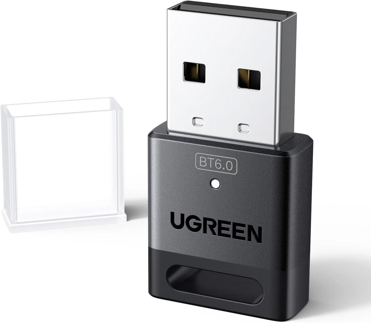 Adattatore Bluetooth 5.1 Portatile a Lungo Raggio, Ricevitore Wireless USB a Distanza Stereo Dongle Audio per 7 8 8.1 10 Computer con Antenna Mouse Tastiera Altoparlanti