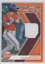2023 Panini Elite Extra Edition Future Threads Orange 192/199 Cooper Ingle 0u66