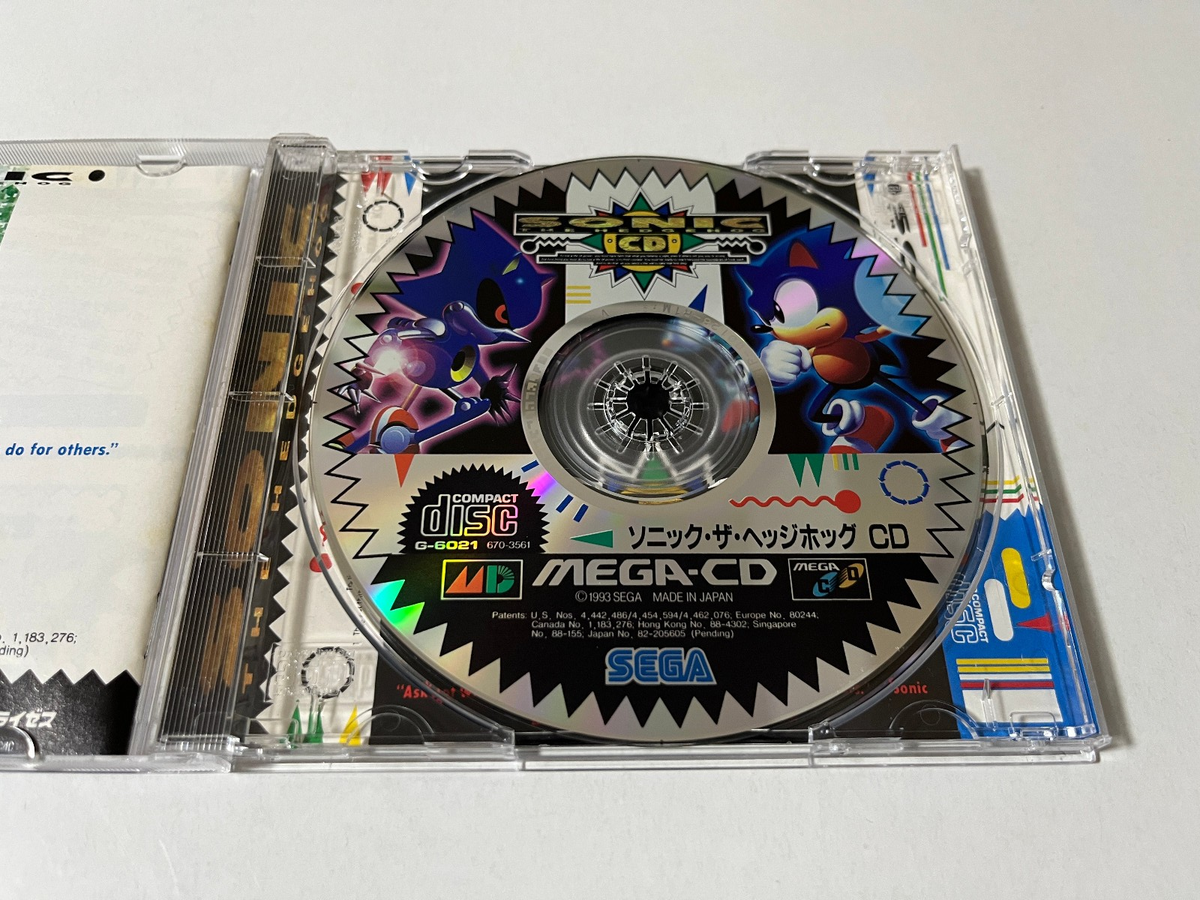 Sonic the Hedgehog CD Sega Mega-CD Japan | eBay