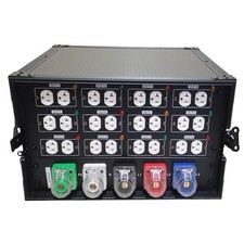 12 Channel 24 Edison Power Distro Distributor Box for Stage Lighting for Show