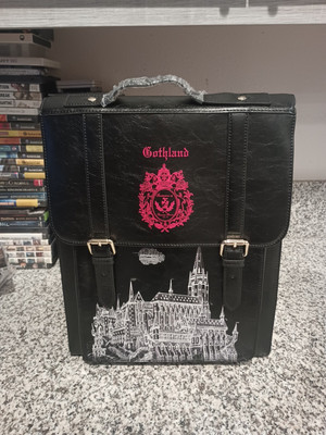 NEW Gothland Backpack Emerson Barrett Limited Edition Black Graphic Novel Art