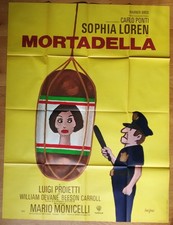 MORTADELLA sophia loren affiche cinema originale 160x120 SAVIGNAC 
