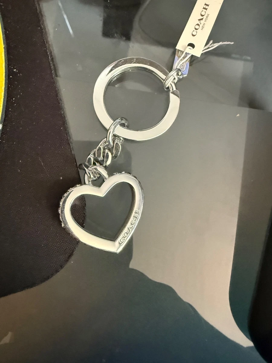 25+ Coach Heart Crystal Key Chains, Rings & Finders for Women for