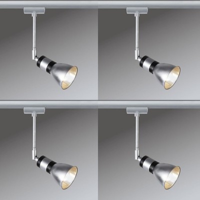 4er Set Paulmann URail Schienensystem Spot Amfortas inkl. 2,5 W LEDs G9 230V Met