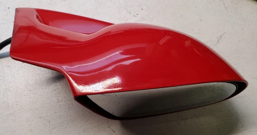 93-02 Firebird Trans Am Passenger Right Side View Power MIRROR RED OEM
