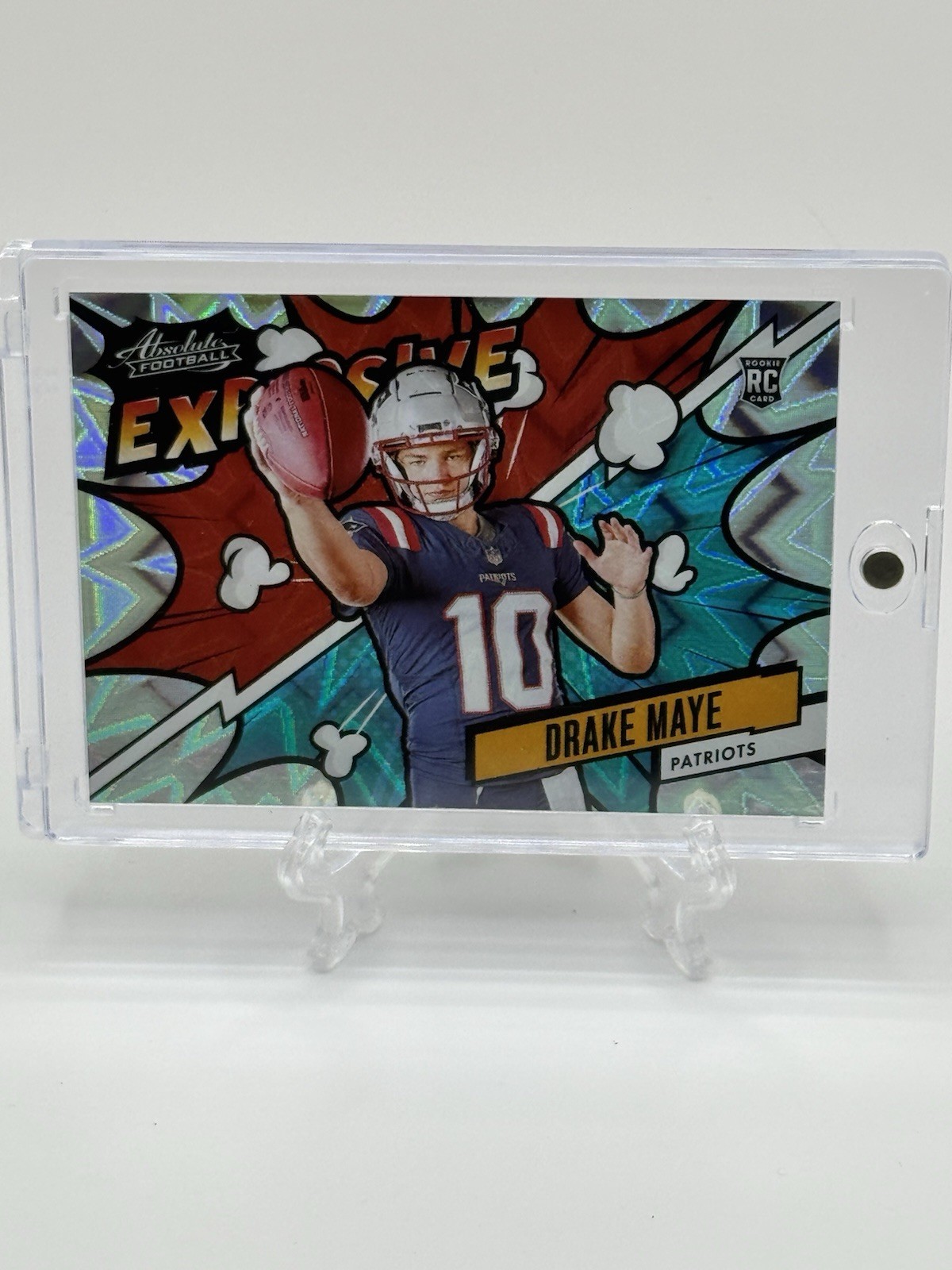 2024 Panini Absolute - Explosive Drake Maye #EX-DME (RC) AMAZING CONDITION