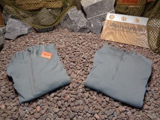 2 x Orig. NL Armee Thermowave Unterziehshirt lang Level 1 Shirt XXL gebr 4028