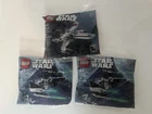 New LEGO Star Wars  1 X-Wing Starfighter & 2 TIE Interceptor Set#30685 & 30654