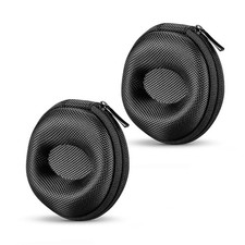 Travel Watch Box 2 Pack Portable Zipper Case Organizer Fits 50mm Watches