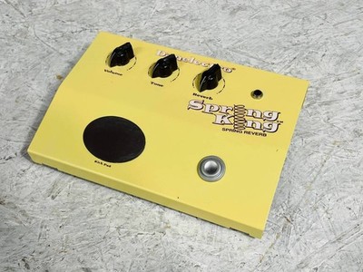 Danelectro Spring King DSR-1 Analog Spring Reverb Effects Pedal Tested Working