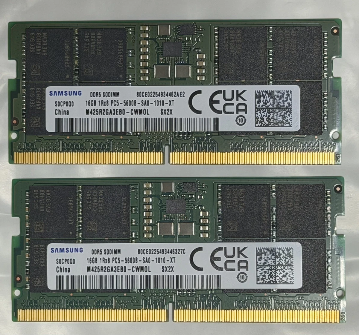 メモリー SAMSUNG DDR5 SODIMM 32GB(16GBx2) Samsung 32GB DDR5-5600