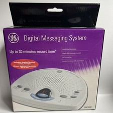 GE Digital Answering Machine Messaging System 29875GE1-B Original Vintage