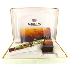 2012 AURORA ASIA LIMITED EDITION 6967 OF 7500 18K M NIB FOUNTAIN PEN NEVER INKED