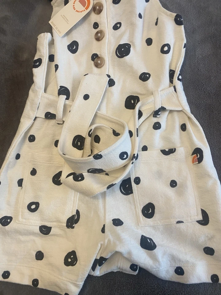 Girls River island Play suit New 5-6yrs - Image 3 of 3