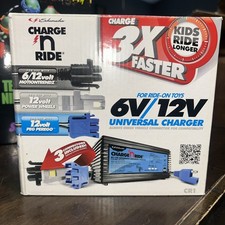 Universal charger for ride-on toys 3 amp 6v/12v