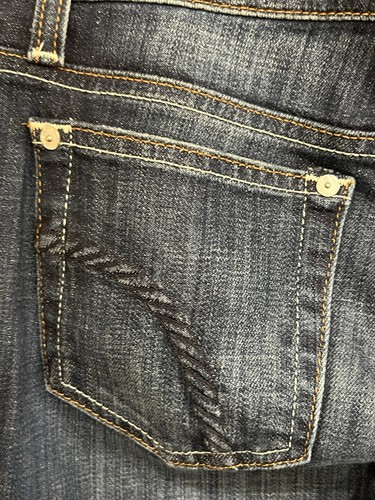 Pantalones de mezclilla Joe’s Honey Curvy Bootcut para mujer talla 27 lavado oscuro elásticos - Imagen 9 de 11