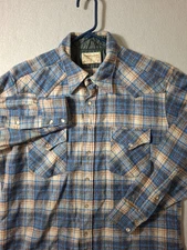 Pendleton High Grade Western Wear Shirt Women's XL Wool Pearl Snap Vintage 70s