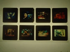 GREMLINS SPIKE GIZMO PHOEBE CATES JOE DANTE LOT SLIDE/TRANSPARENCY movie photo