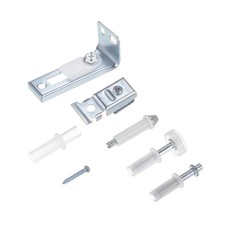 Bifold Door Hardware Kit Include Top & Bottom Pivot Bracket and Guide Wheel