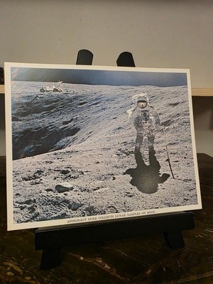 Vintage 8'' x 10'' NASA Print of Apollo 16 EVA  MSCL-89