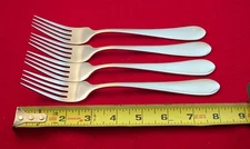 Lot Of 4 Wallace CONTINENTAL CLASSIC Stainless 18/10 China Dinner Forks Flatware