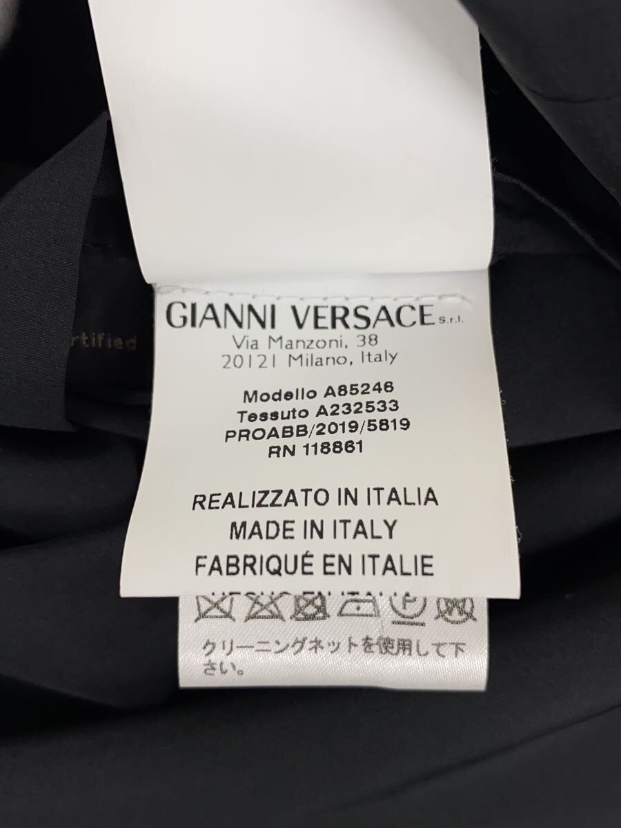 Versace jacket 48 polyester black allover pattern… - image 5