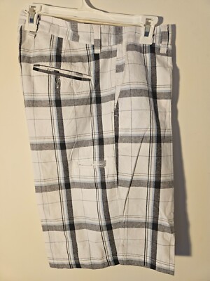 ADOLFO MENS GOLF SHORTS SIZE 36 100% SOFT CURED COTTON MADE IN BANGLADESH. SUPER