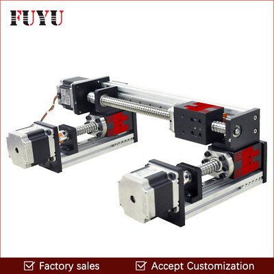 FUYU Linear Slide Rail Guide Stage Actuator CNC Motion Motorized Nema 23 H2 type