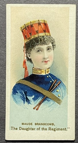 1889 N73 Fancy Dress Ball Costumes Duke Cigarettes Maude Branscomb